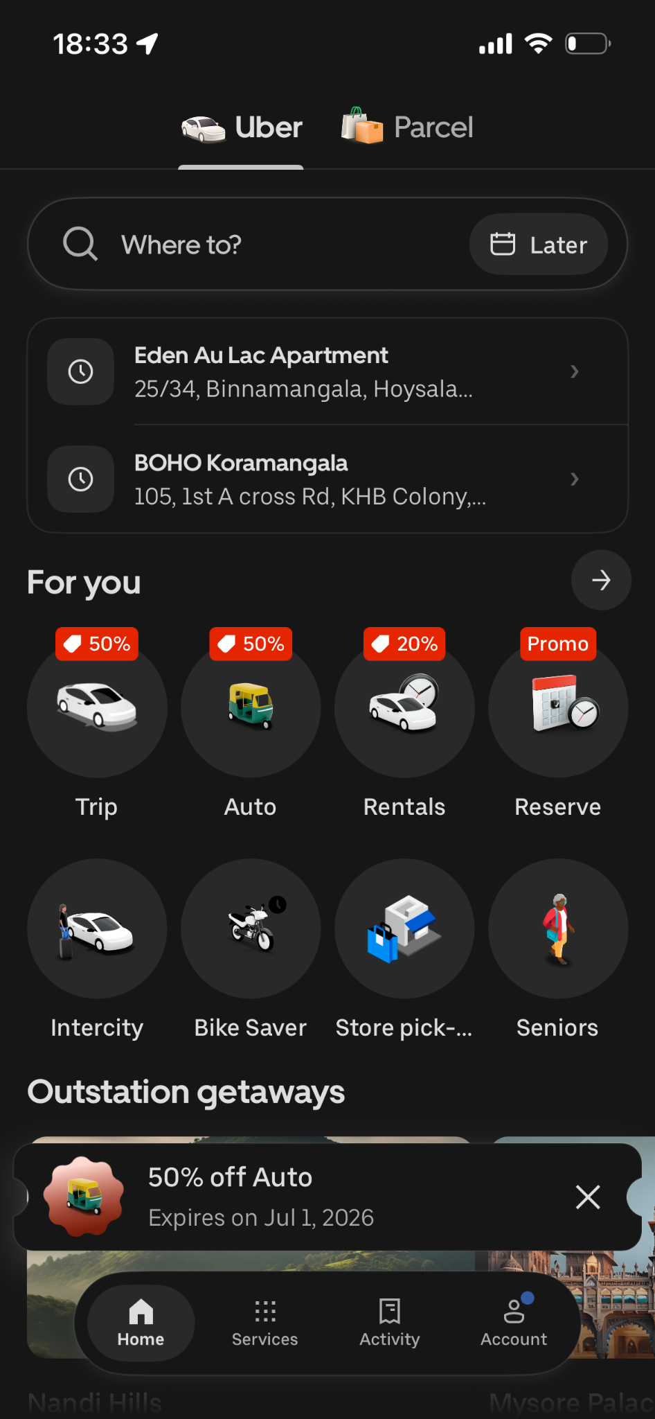 Uber guide screenshot for Open the Uber App